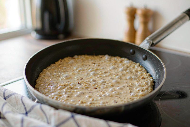 Banana Oat Pancakes With No Refined Flour: step 2 - Mash the bananas thoroughly
