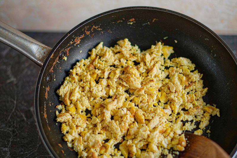 Freezer Breakfast Burritos That Reheat Well: step 1 - Cook the potatoes and sausage first